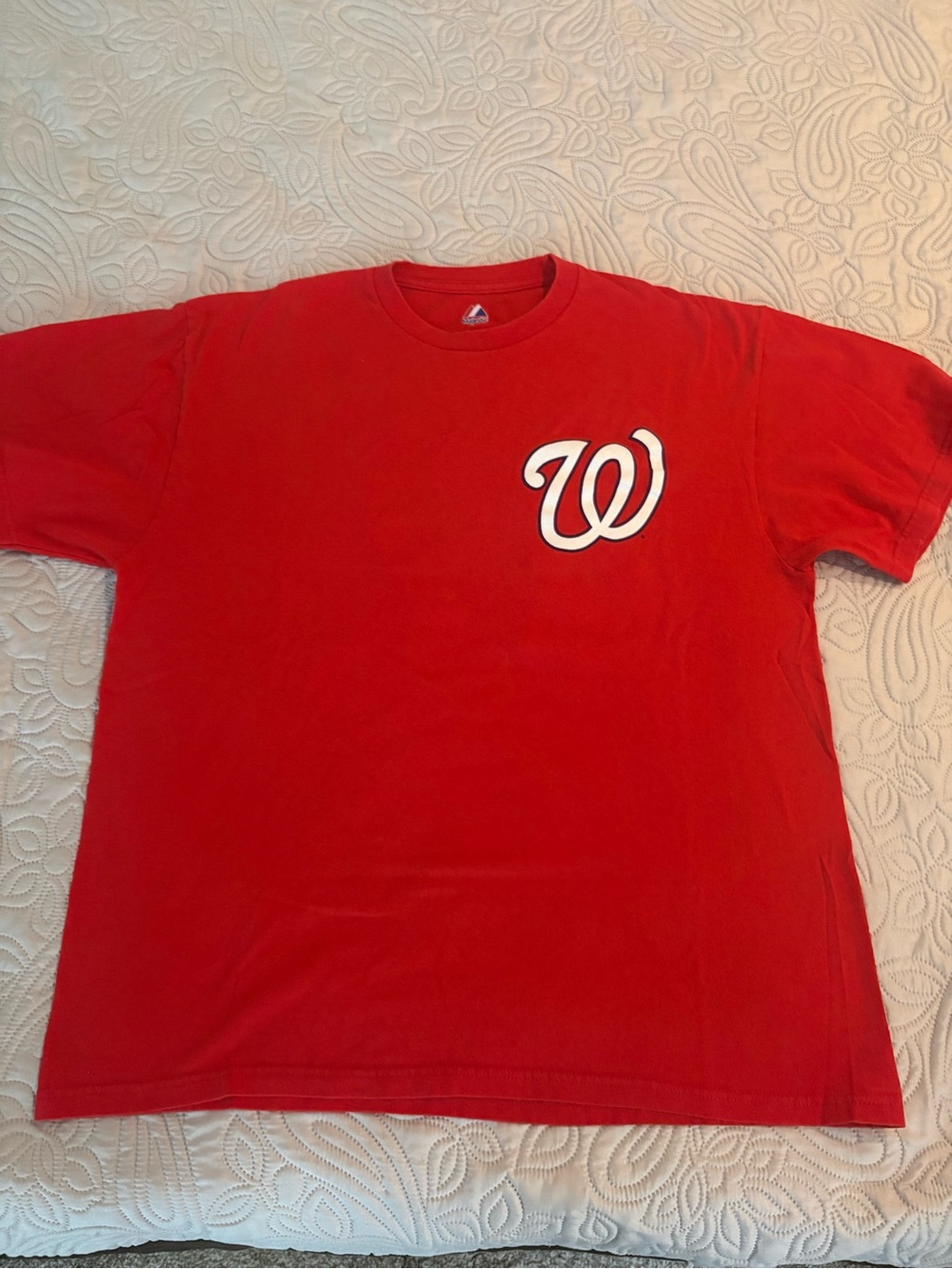 Washington Nationals Gio Gonzalez TShirt By Majestic